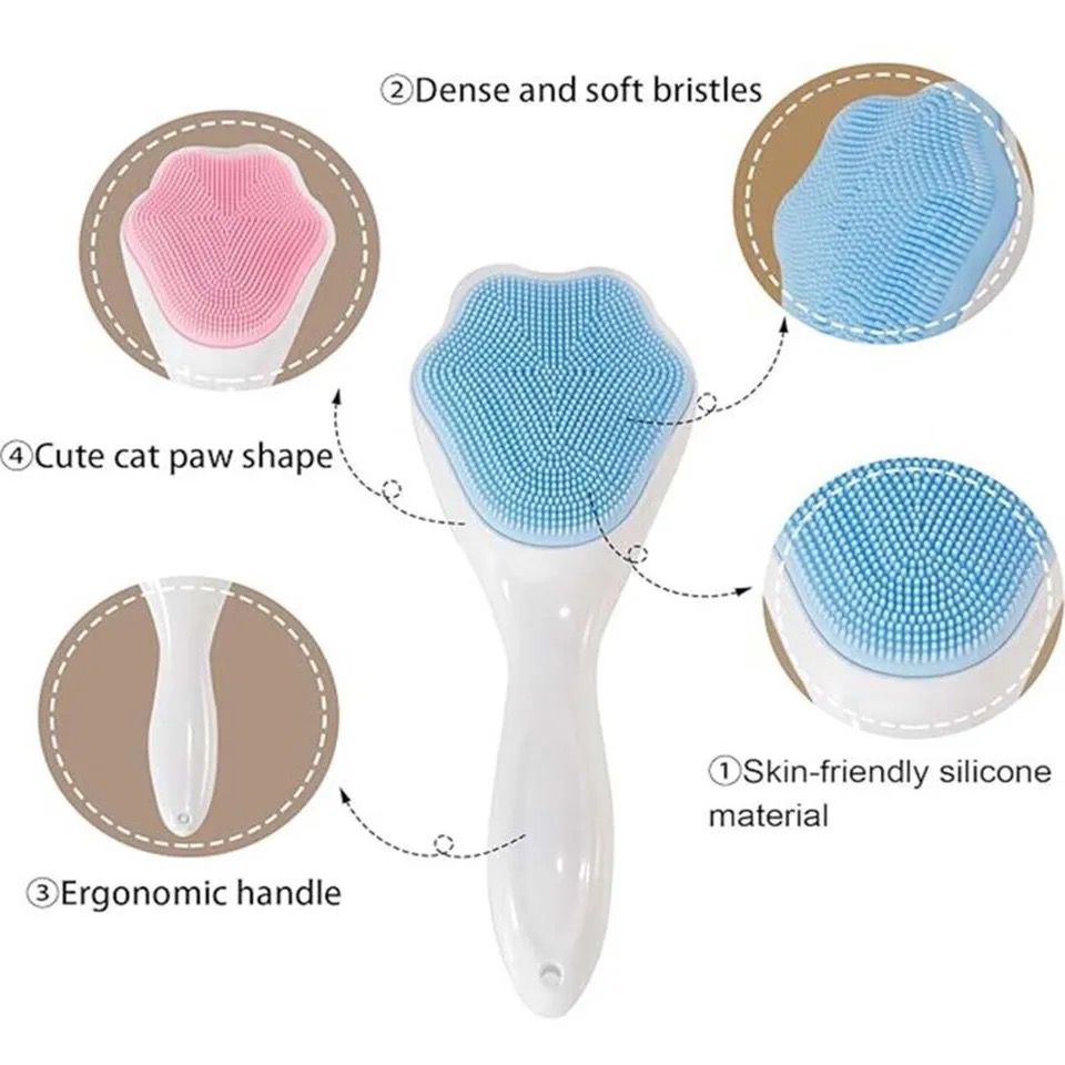 Cat Paw Silicone Face Scrubber 【🔥Buy 1 Get 1 Free🔥】