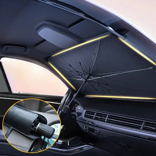 CAR WINDSHIELD SUN SHADE UMBRELLA