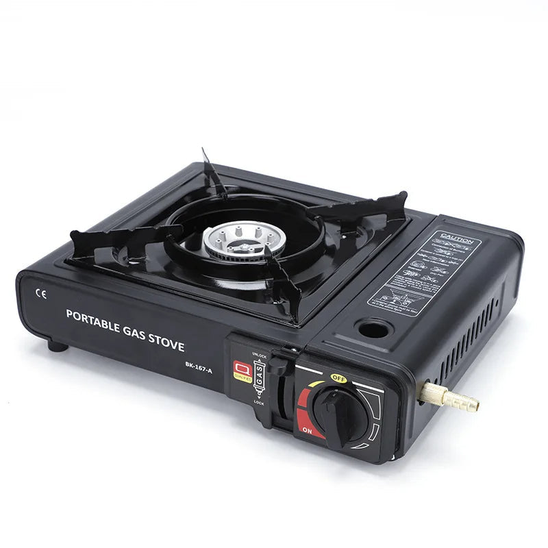 Mini gas stove for camping and travel trips