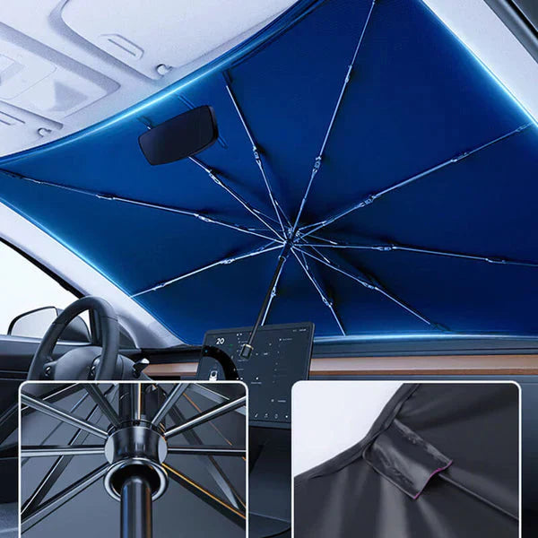 CAR WINDSHIELD SUN SHADE UMBRELLA