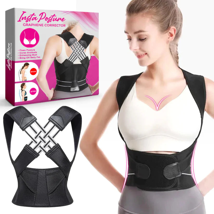 Smart Adjustable Posture Corrector with Reminder Vibration Free Size