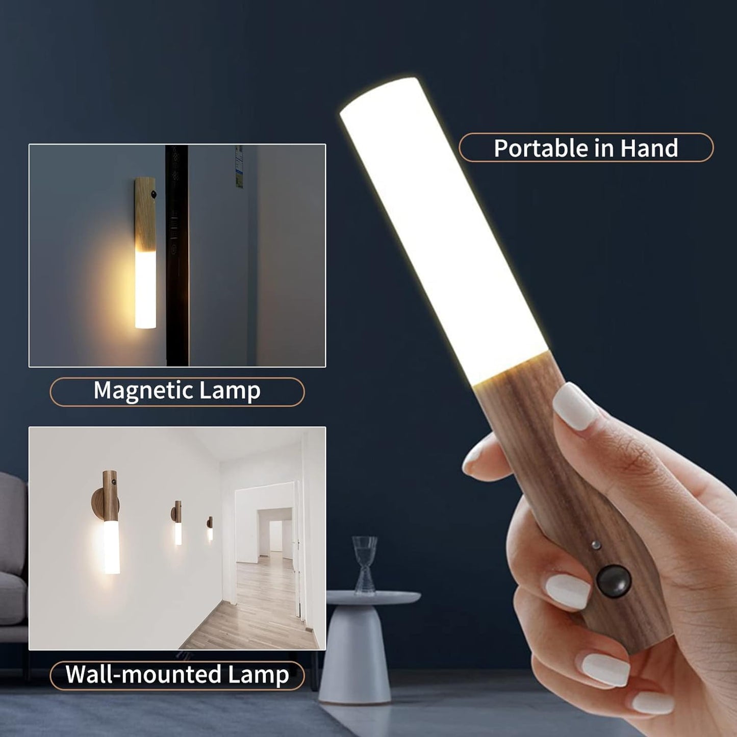 Night Stick Light Led Magnetic Auto Motion Sensor